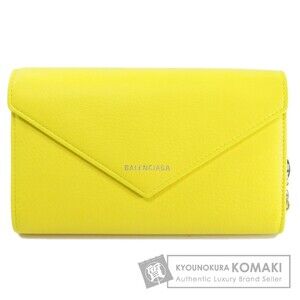 Balenciaga Paper Money Long Wallet Leather